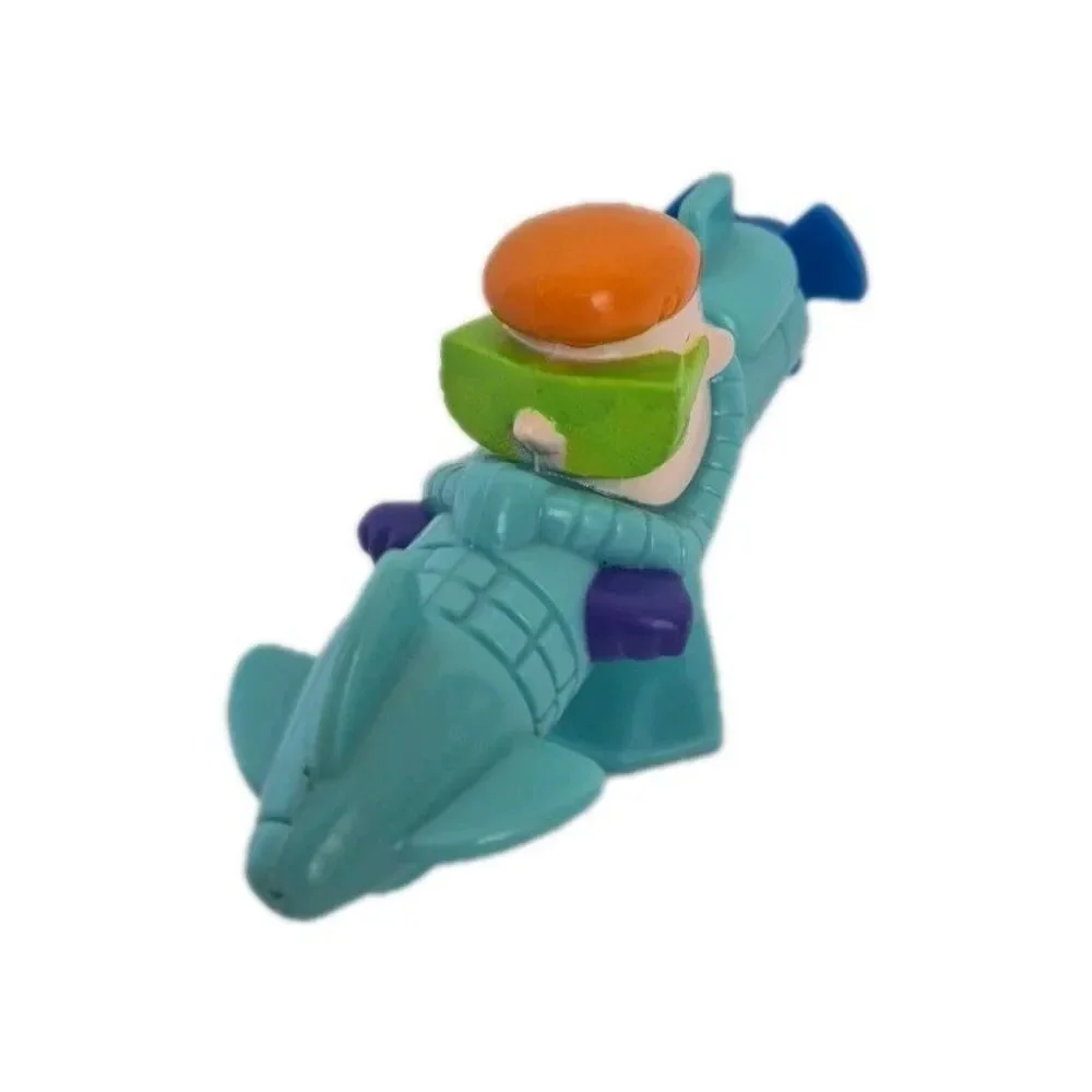 Vintage 1990s Dexter’s Laboratory Dexter Submarine Subway Meal Toy Cartoon Ntk